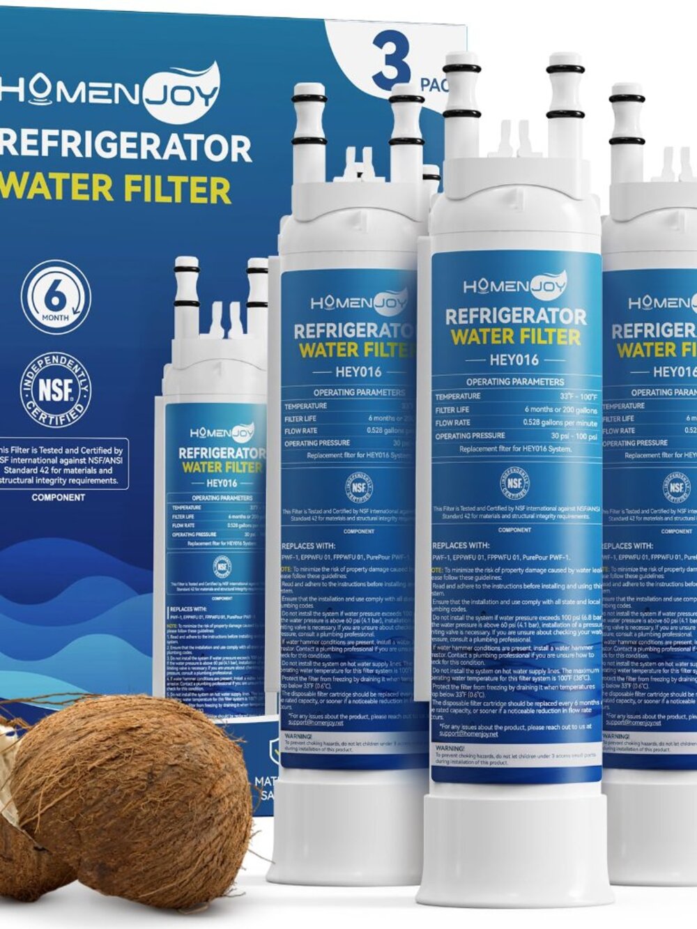 NEW FPPWFU01 Water Filter Replacement For Frigidaire PurePour PWF-1 EPPWFU01 2nd